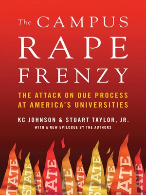 cover image of The Campus Rape Frenzy